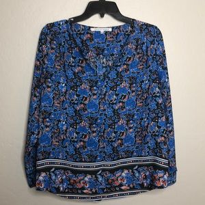 Collective Consepts Floral Blouse Size Large